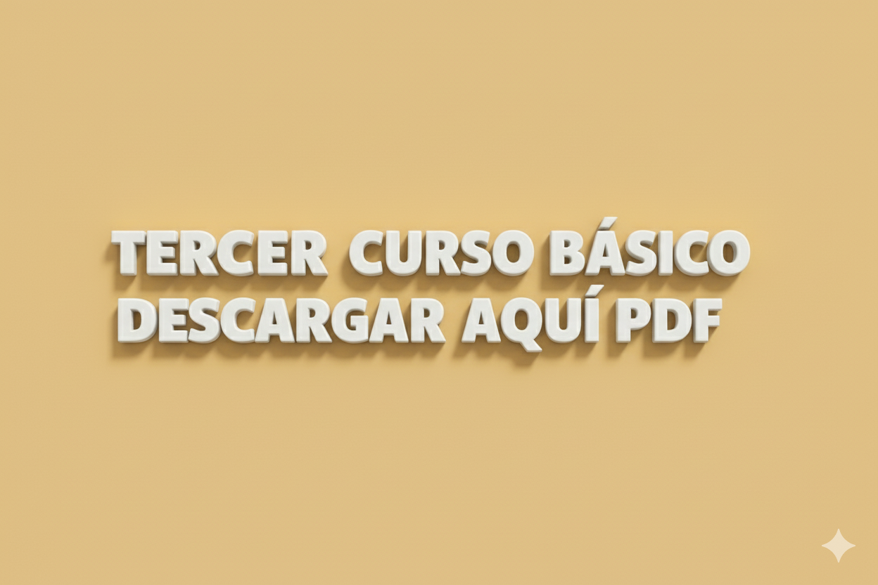 3er Curso Básico