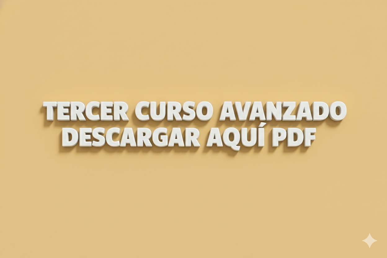 3er Curso Avanzado