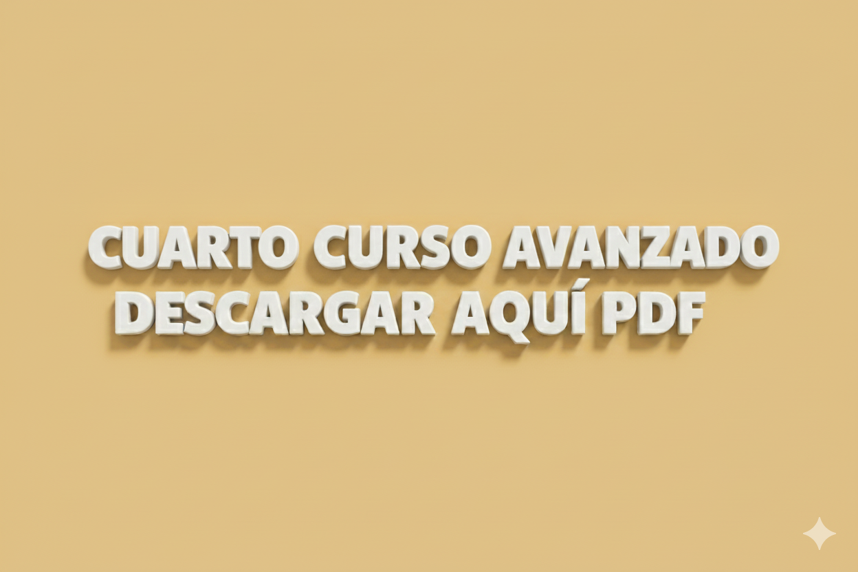 4to Curso Avanzado