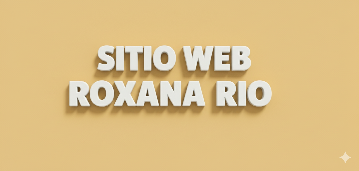 Web de Roxana Rio
