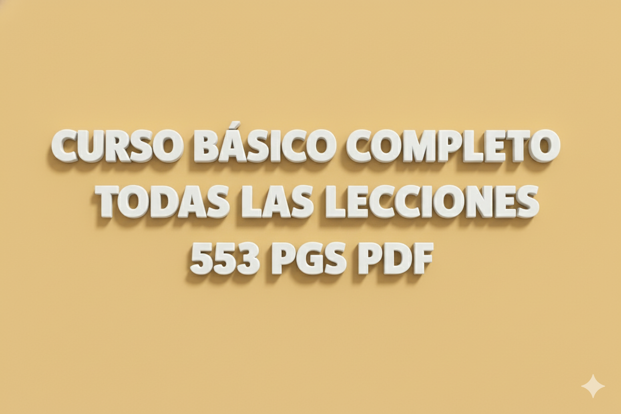 Curso Básico Completo 553 Pgs pdf