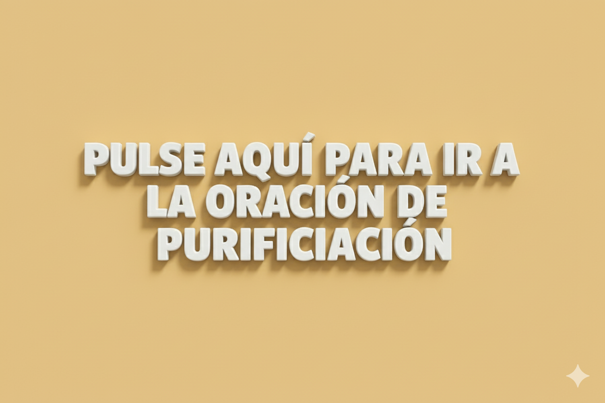 Oración de Purificación