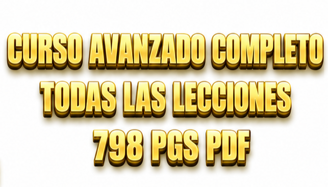 Curso Avanzado Completo 798 Pgs pdf