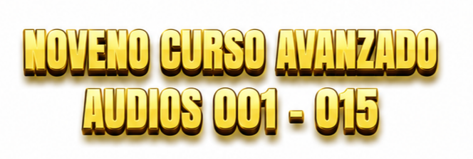 Audios Noveno Curso Avanzado